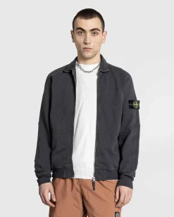 Sweatshirt Med Fuld Lynlas Charcoal