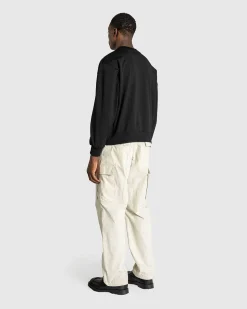 Sweatshirt Med Rund Hals, Sort