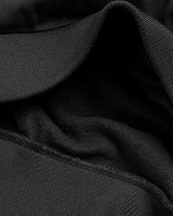 Sweatshirt Med Rund Hals, Sort