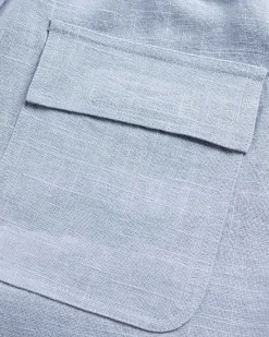 Sw Linen Gym Shorts Lysebla