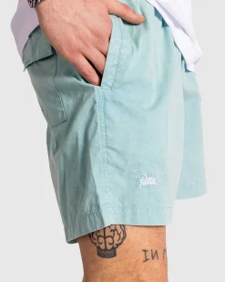 Syrevaskede Badeshorts Blue Radiance
