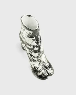 Tabi Vase Mat Sort Hvid
