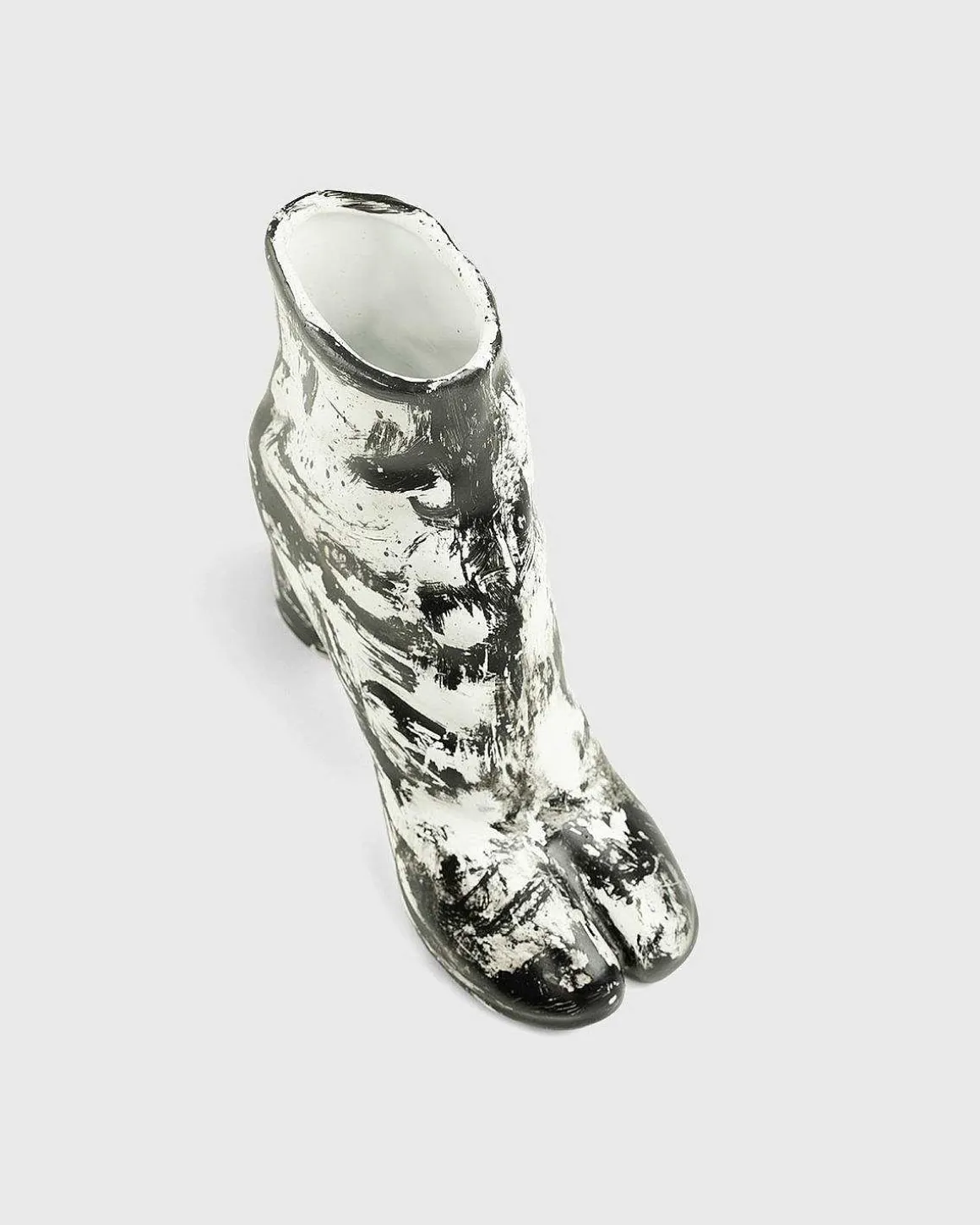 Tabi Vase Mat Sort Hvid