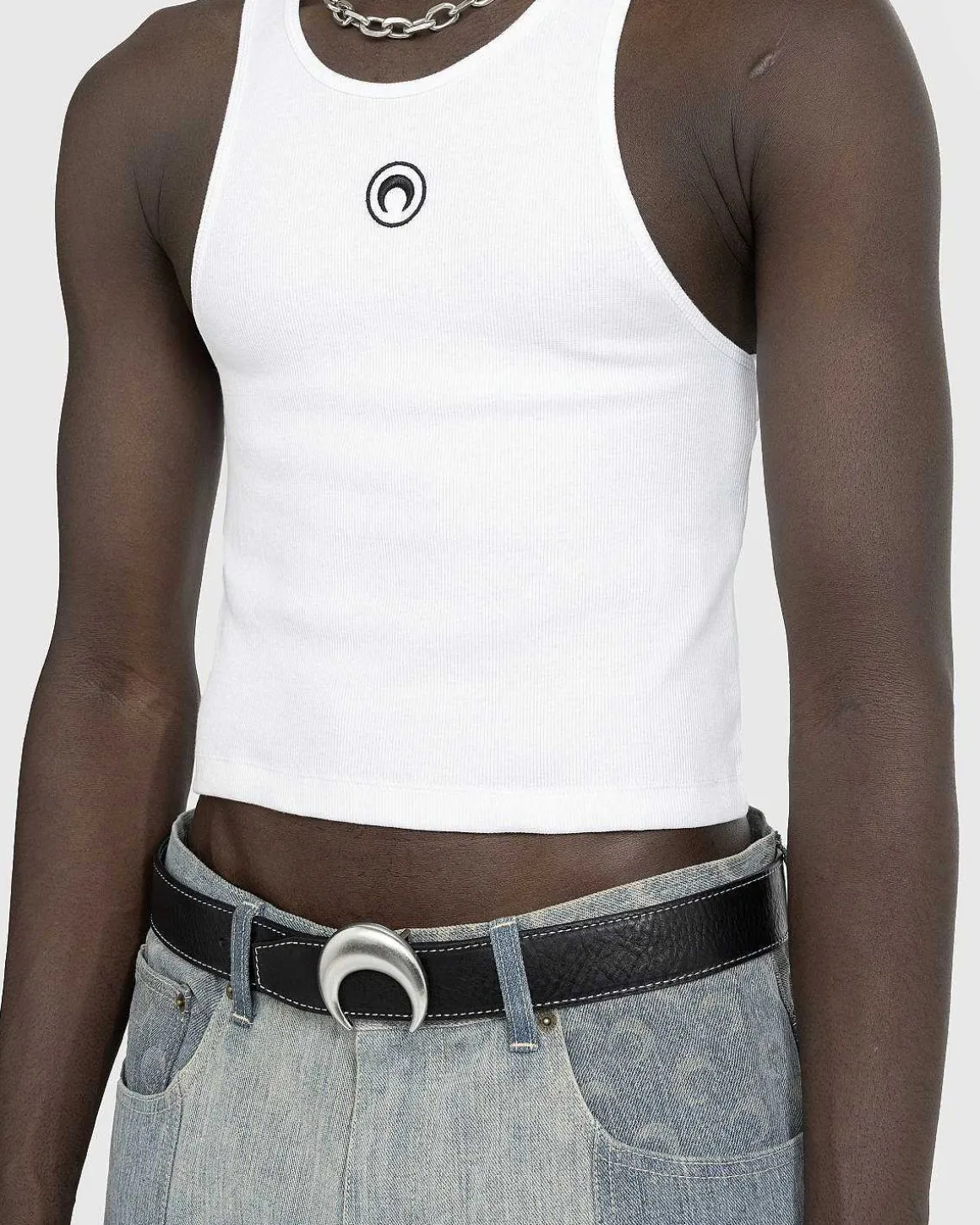 Tanktop I Okologisk Bomuld Hvid
