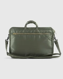 Tankvogn 2-Vejs Dokumentmappe Sage Green