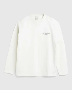 Tekop Langaermet Tee Hvid