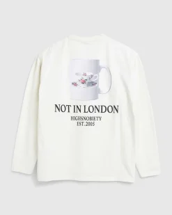 Tekop Langaermet Tee Hvid