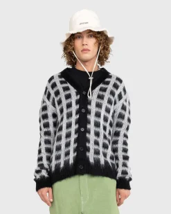 Ternet Mohair Cardigan Sort