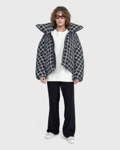 Ternet Oversized Dunjakke Sort