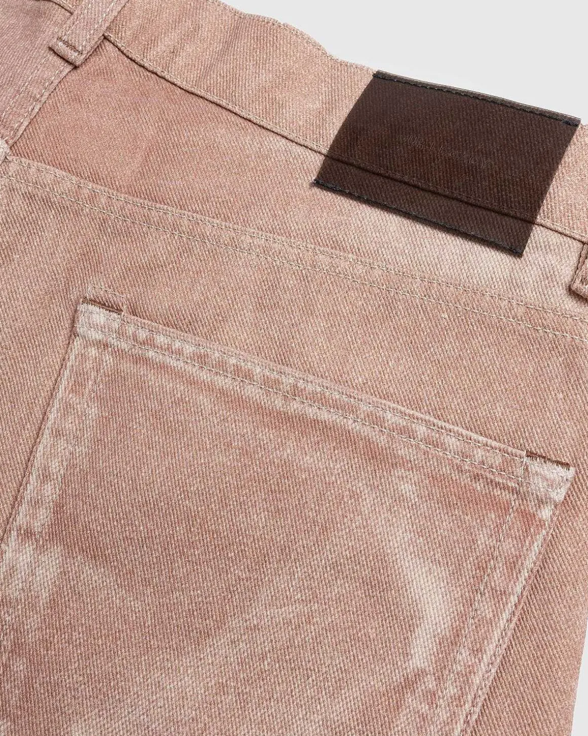 Third Cut Digital Rust Denim