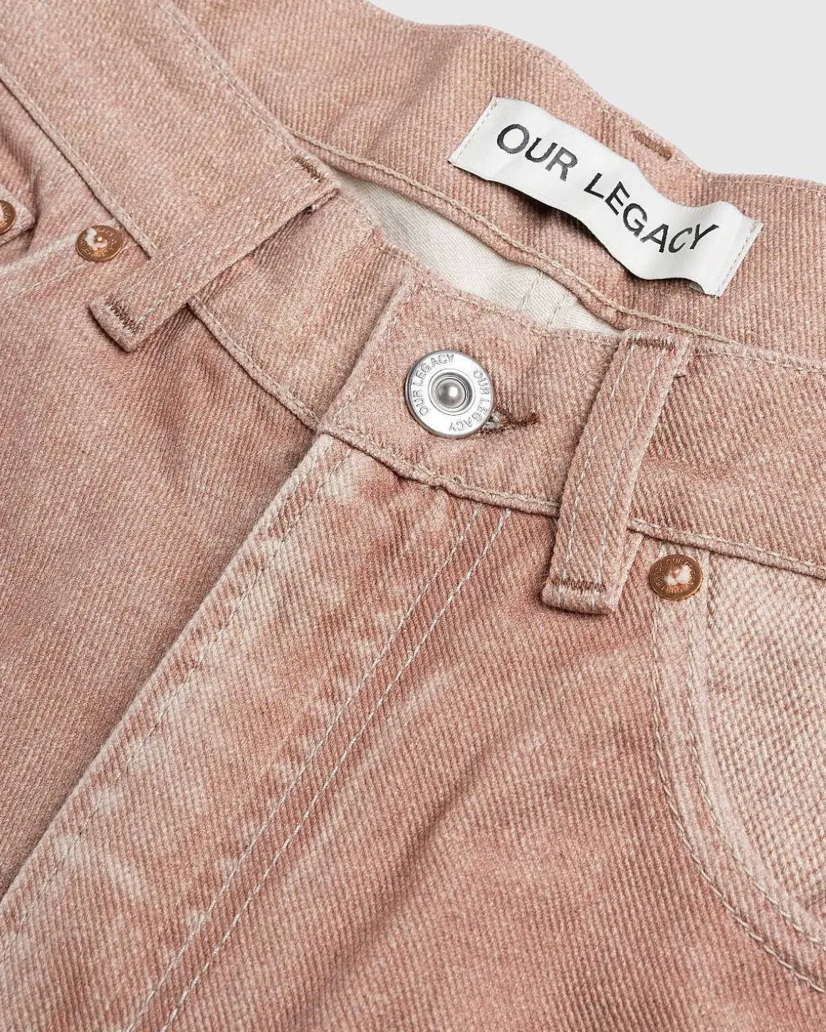 Third Cut Digital Rust Denim