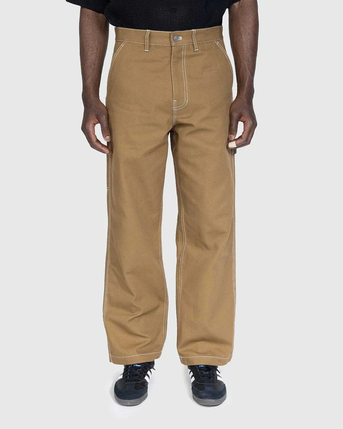 Tomrerbuks Mork Beige