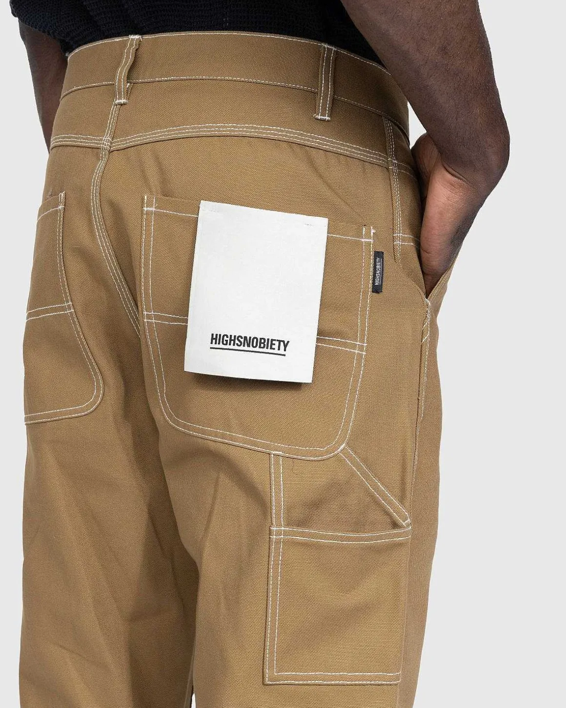 Tomrerbuks Mork Beige