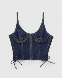 Topstitch Korset Indigo