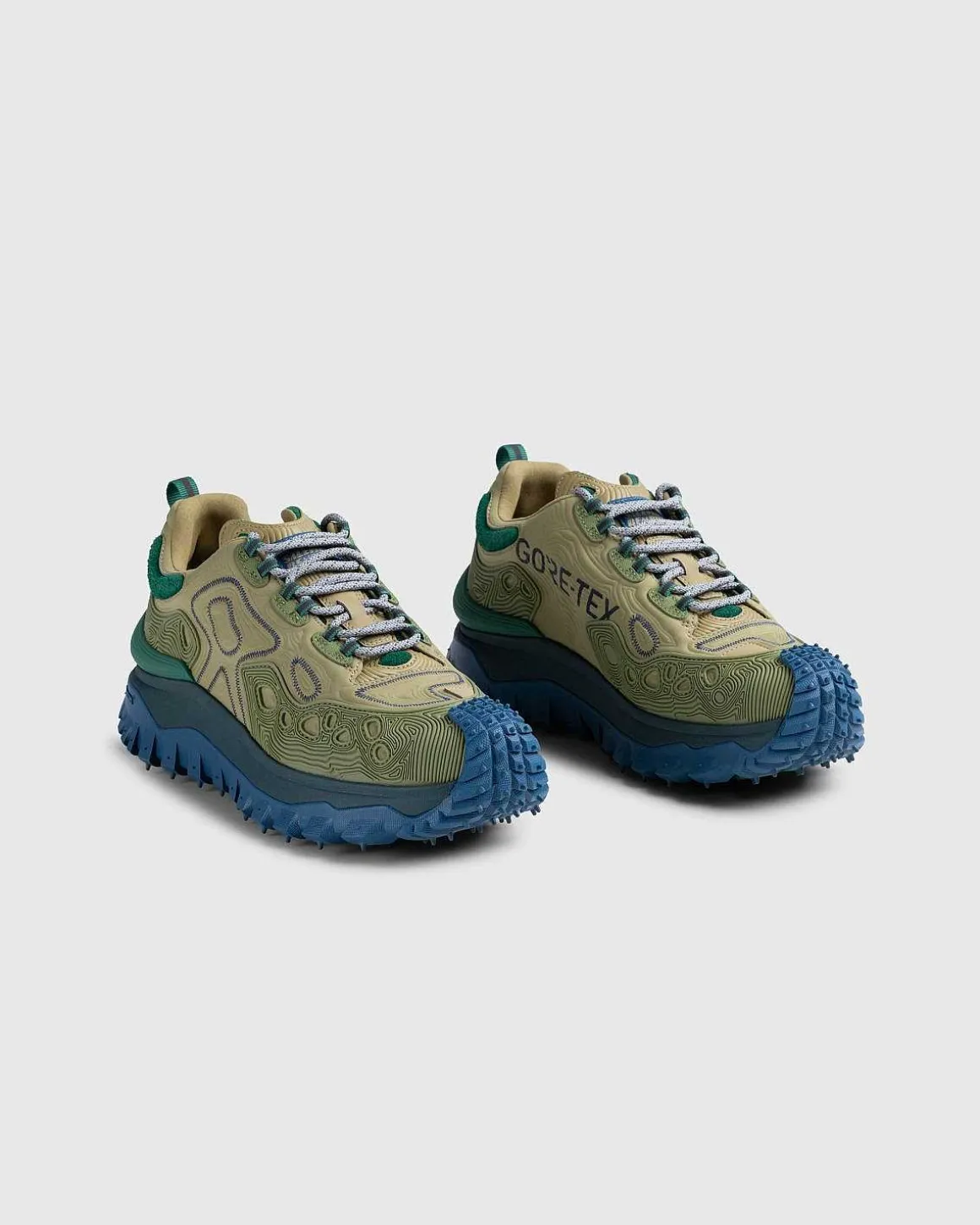 Trailgrip Grain Sneakers Beige