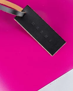 Tribeca Tofarvet Indkobstaske Pink/Gra