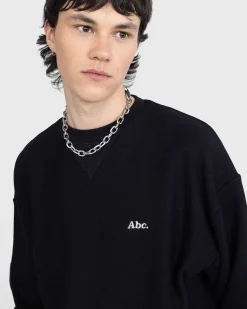 Tri-Tone Sweatshirt Med Rund Hals