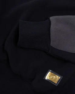 Tri-Tone Sweatshirt Med Rund Hals