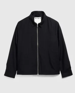 Tropical Suiting Jakke Sort