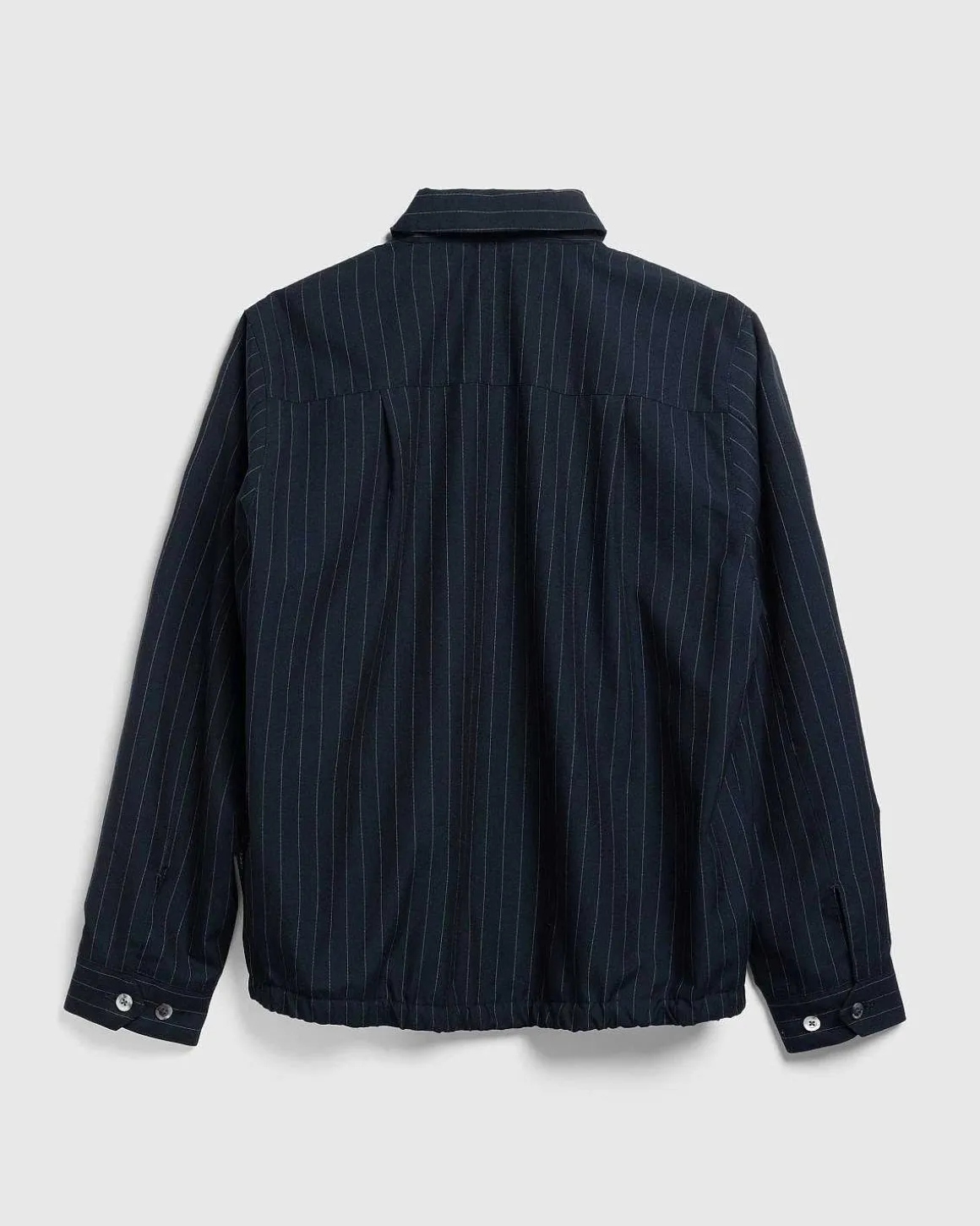 Tropical Suiting Jakke Stripes Navy