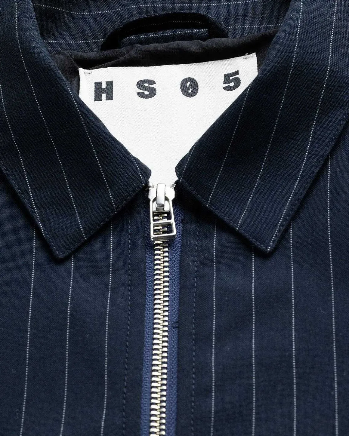 Tropical Suiting Jakke Stripes Navy