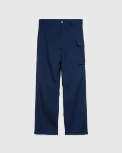 Tropical Wool Bukser Bla/Sort