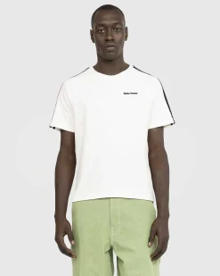 T-Shirt I Okologisk Bomuld Kridhvid