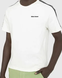 T-Shirt I Okologisk Bomuld Kridhvid