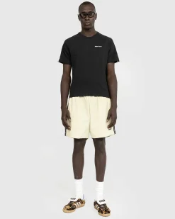 T-Shirt I Okologisk Bomuld, Sort