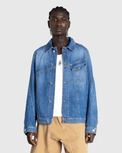 Twisted Denimjakke Lysebla