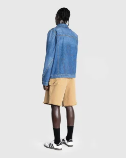 Twisted Denimjakke Lysebla
