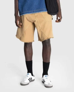 Twisted Workwear Shorts Beige