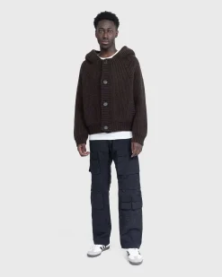 Twist Seam Cargo Trouser Sort
