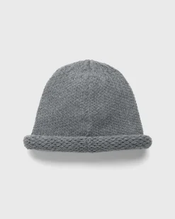 Uld Beanie Mellemgra