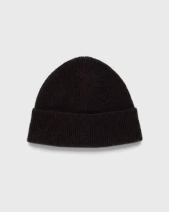 Uld Cashmere Beanie Brun
