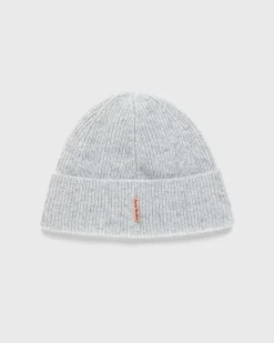 Uld Cashmere Beanie Gra