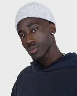 Uld Cashmere Beanie Gra