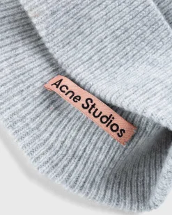 Uld Cashmere Beanie Gra