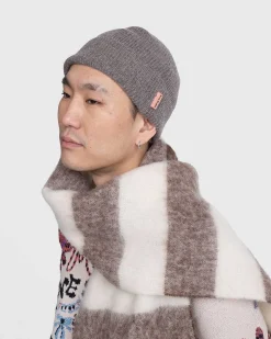 Uld Cashmere Beanie Gra