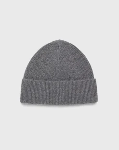 Uld Cashmere Beanie Gra