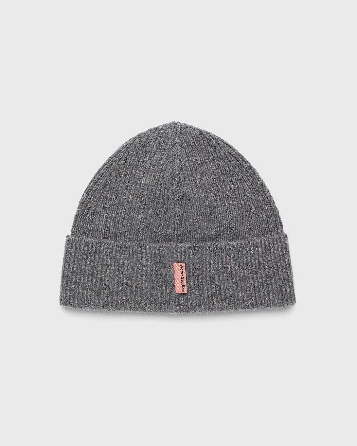 Uld Cashmere Beanie Gra
