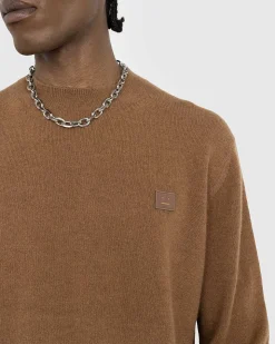 Uld Crewneck Sweater Toffee Brown