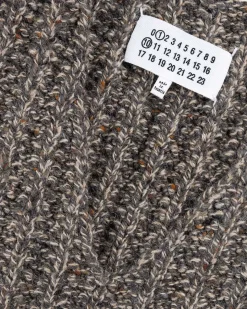 Uld Gilet Medium Brun