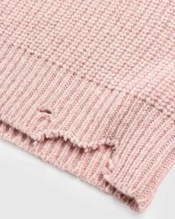 Uld Rullekrave Pink