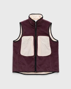 Undir Vest Bordeaux/Kaffe