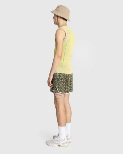 Unity Sweater Vest Lime/Beige