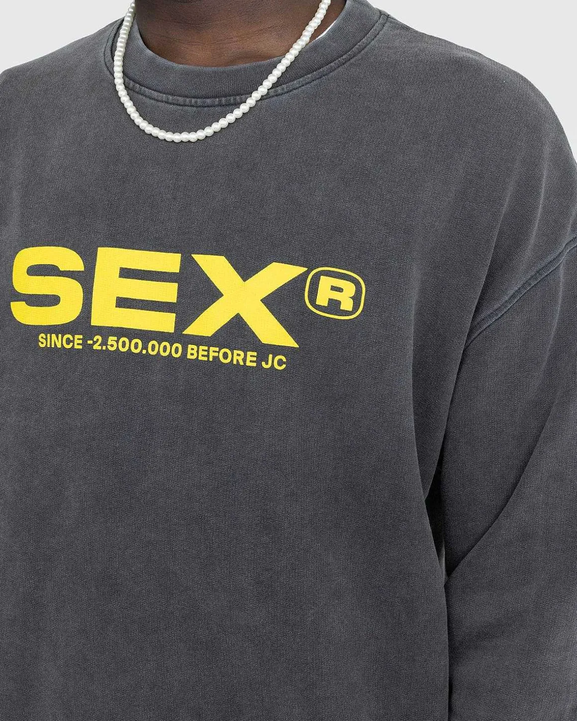 Ups, I Did It Again Sweatshirt Washed Black