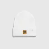 Vaffelbeanie Hvid