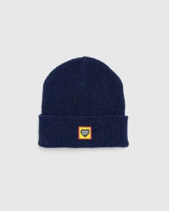 Vaffel Beanie Navy