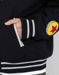 Varsity Jakke Sort